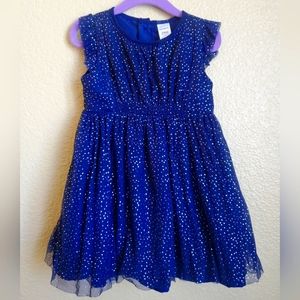 Carter's Blue and Gold Dress 24m